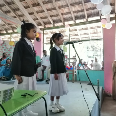 Welcome freshers for Grade One 